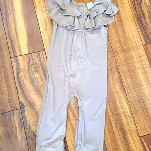 🌳Kate Quinn Sleeveless Ruffle Neck Jumpsuit